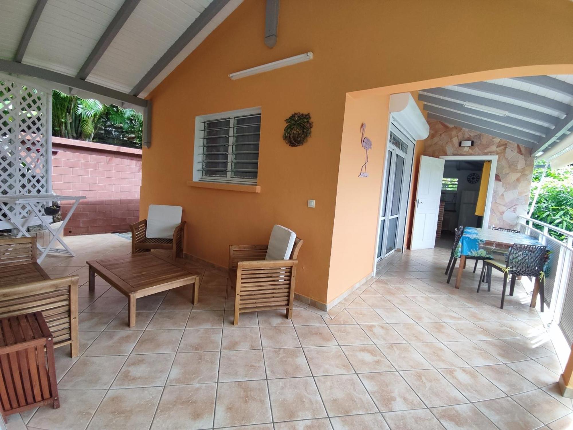 Bungalow With Sea View In Deshaies Cameră foto